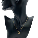 ティファニー TIFFANY＆CO オープンハート ネックレス ゴールド K18 ジュエリー