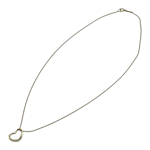 ティファニー TIFFANY＆CO オープンハート ネックレス ゴールド K18 ジュエリー