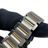 カルティエ Cartier タンクフランセーズSM ピンクシェル W51027Q4 ピンクシェル PG/SS レディース 腕時計