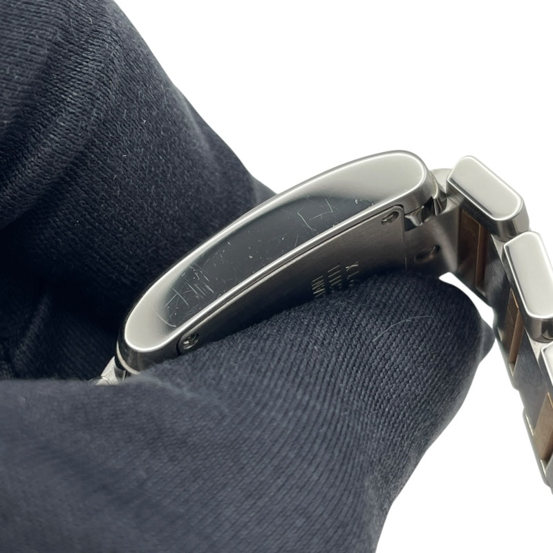 カルティエ Cartier タンクフランセーズSM ピンクシェル W51027Q4 ピンクシェル PG/SS レディース 腕時計