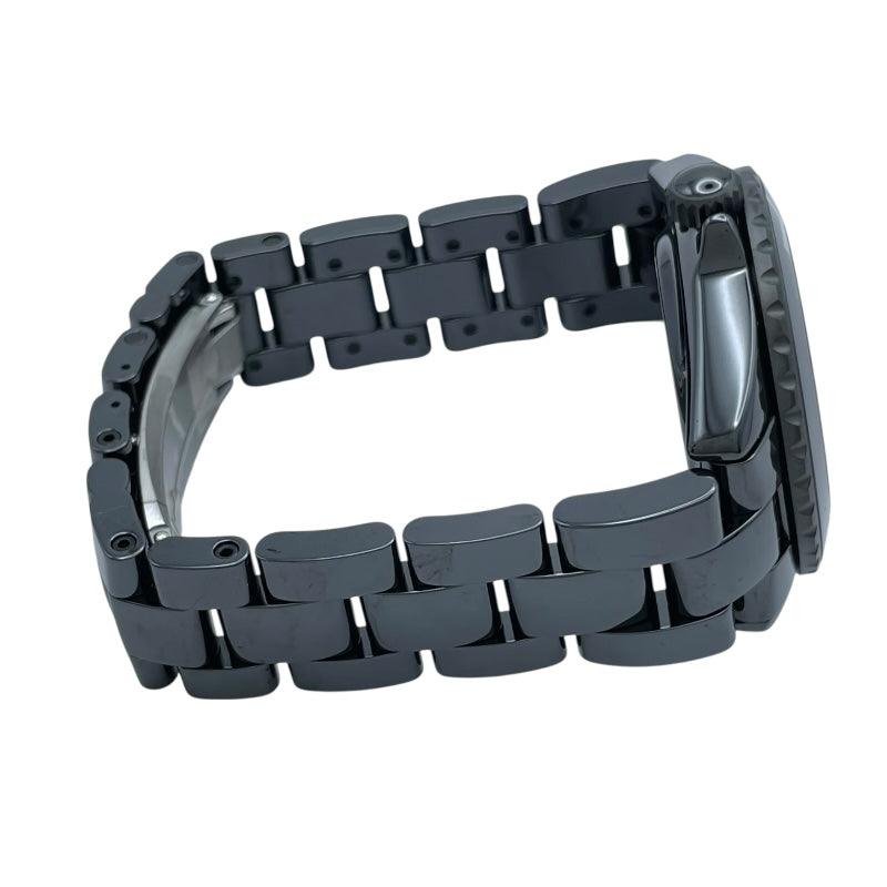 シャネル CHANEL J12 ウォンテッド ドゥ シャネル 38MM H7418 ブラック セラミック レディース 腕時計