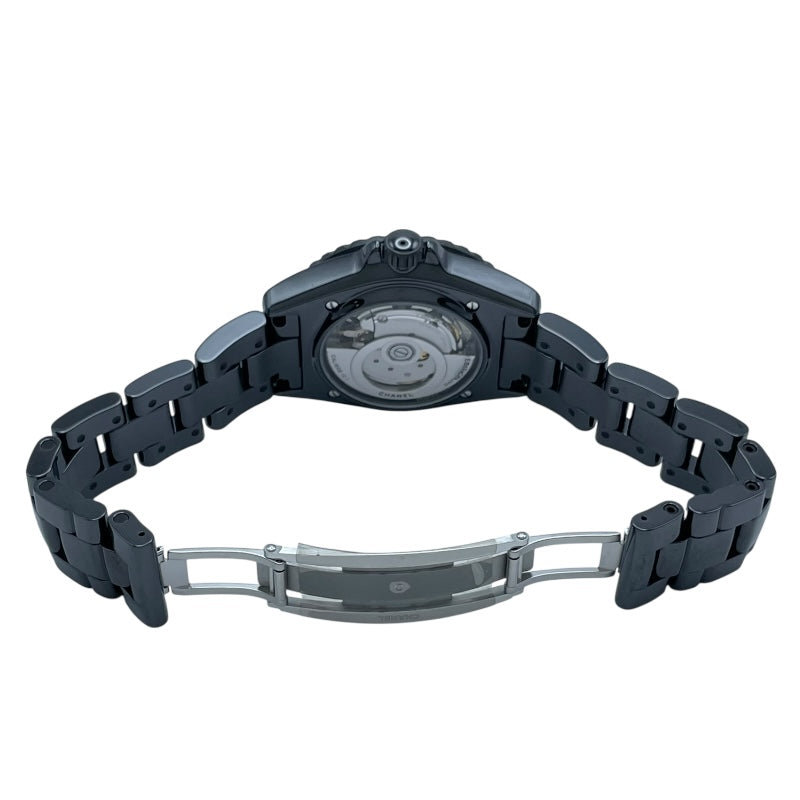 シャネル CHANEL J12 ウォンテッド ドゥ シャネル 38MM H7418 ブラック セラミック レディース 腕時計