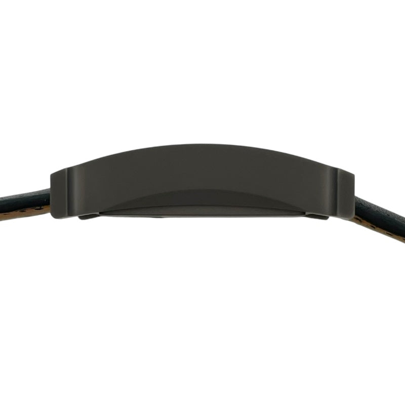 エルメス HERMES Hウォッチ HH5.841 グレー チタン/革ベルト 自動巻き メンズ 腕時計