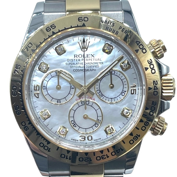 ロレックス ROLEX デイトナ　ホワイトシェル 116503NG ホワイトシェル K18/SS メンズ 腕時計