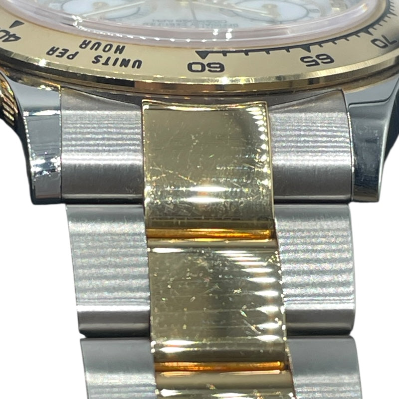 ロレックス ROLEX デイトナ　ホワイトシェル 116503NG ホワイトシェル K18/SS メンズ 腕時計