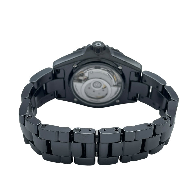 シャネル CHANEL J12 ウォンテッド ドゥ シャネル 38MM H7418 ブラック セラミック 自動巻き レディース 腕時計