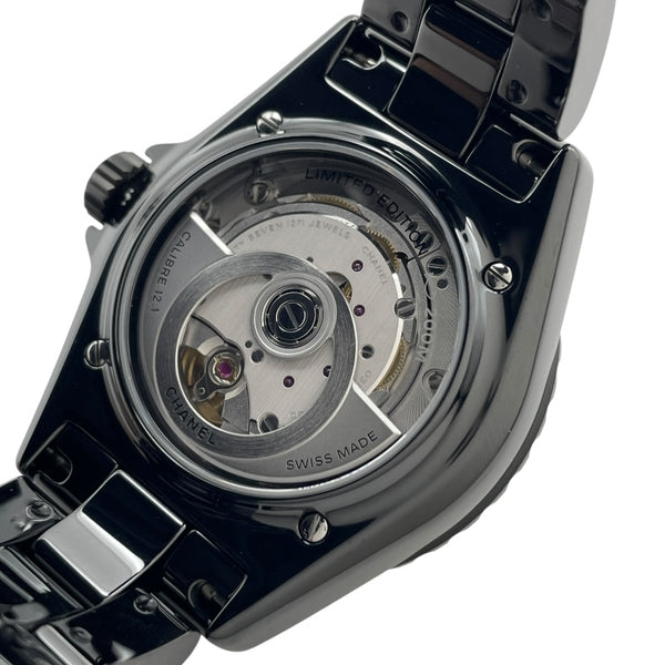 シャネル CHANEL J12 ウォンテッド ドゥ シャネル 38MM H7418 ブラック セラミック 自動巻き レディース 腕時計