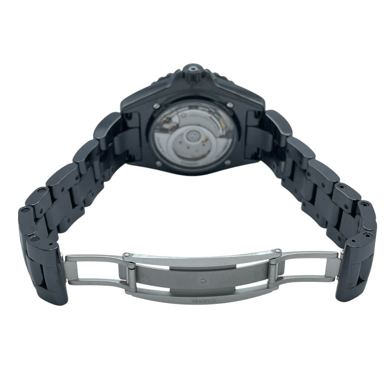 シャネル CHANEL J12 ウォンテッド ドゥ シャネル 38MM H7418 ブラック セラミック 自動巻き レディース 腕時計