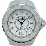 シャネル CHANEL J12 33MM H0968 ホワイト セラミック/SS レディース 腕時計