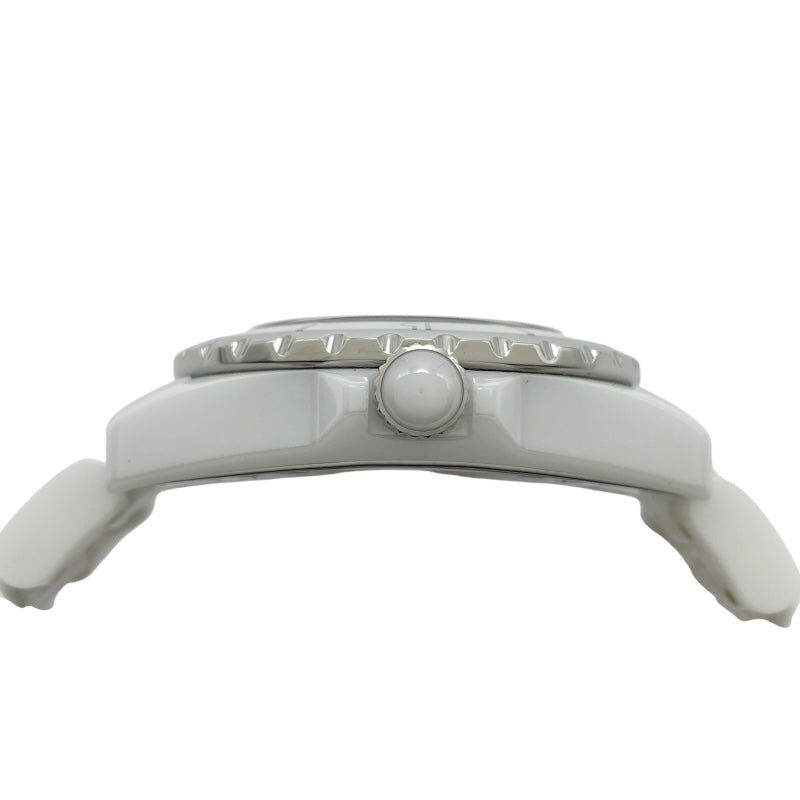 シャネル CHANEL J12 33MM H0968 ホワイト セラミック/SS レディース 腕時計