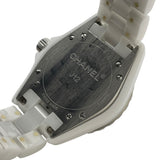 シャネル CHANEL J12 33MM H0968 ホワイト セラミック/SS レディース 腕時計