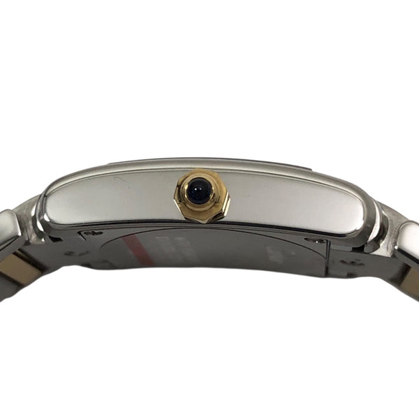 カルティエ Cartier タンクフランセーズ SM W51007Q4 ホワイト SS/YG レディース 腕時計
