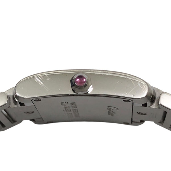カルティエ Cartier タンクフランセーズ SM 2006年クリスマス限定モデル W51031Q3 シルバー SS レディース 腕時計