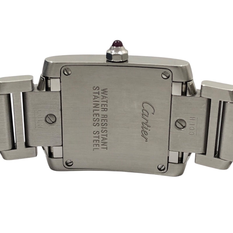 カルティエ Cartier タンクフランセーズ SM 2006年クリスマス限定モデル W51031Q3 シルバー SS レディース 腕時計