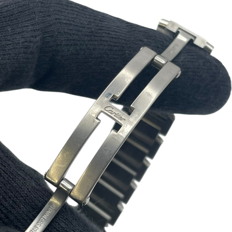 カルティエ Cartier タンクフランセーズSM W51008Q3 ホワイト SS レディース 腕時計