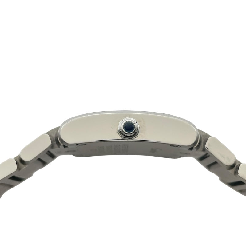 カルティエ Cartier タンクフランセーズSM W51008Q3 ホワイト SS レディース 腕時計
