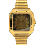 カルティエ Cartier サントス ドゥ カルティエ LM WGSA0095 ゴールド 750YG メンズ 腕時計