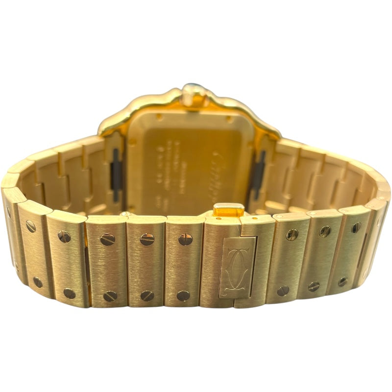 カルティエ Cartier サントス ドゥ カルティエ LM WGSA0095 ゴールド 750YG メンズ 腕時計