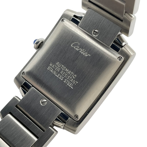 カルティエ Cartier タンク フランセーズ LM W51002Q3 シルバー SS レディース 腕時計