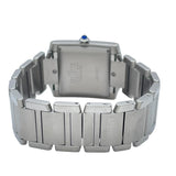 カルティエ Cartier タンク フランセーズ LM W51002Q3 シルバー SS レディース 腕時計