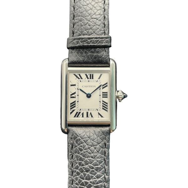 カルティエ Cartier タンク マスト SM WSTA0042 ホワイト SS レディース 腕時計