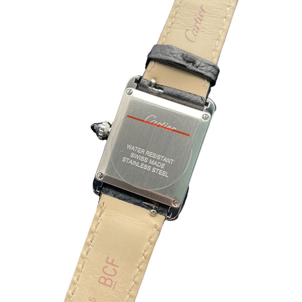 カルティエ Cartier タンク マスト SM WSTA0042 ホワイト SS レディース 腕時計