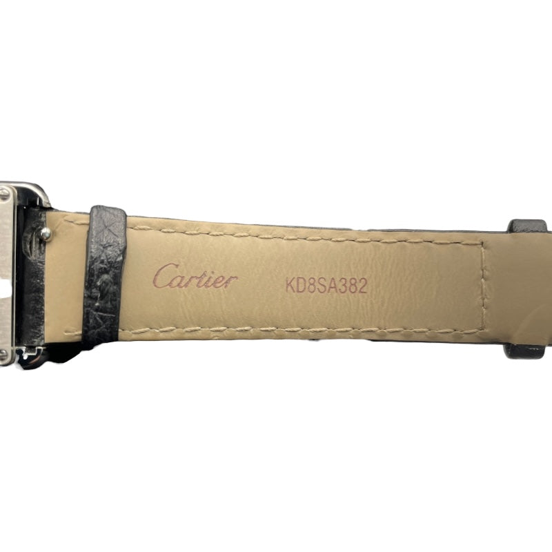 カルティエ Cartier タンク マスト SM WSTA0042 ホワイト SS レディース 腕時計