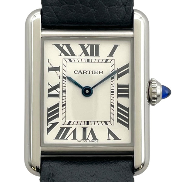 カルティエ Cartier タンク マスト SM WSTA0042 シルバー SS クオーツ レディース 腕時計