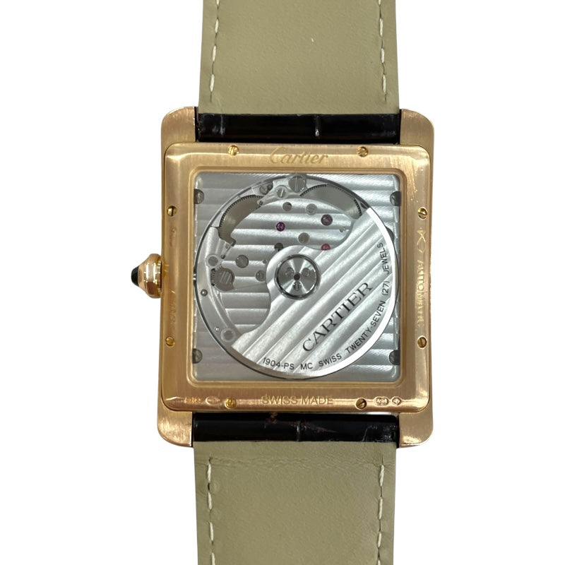 カルティエ Cartier タンク MC WGTA0014 グレー K1PG メンズ 腕時計