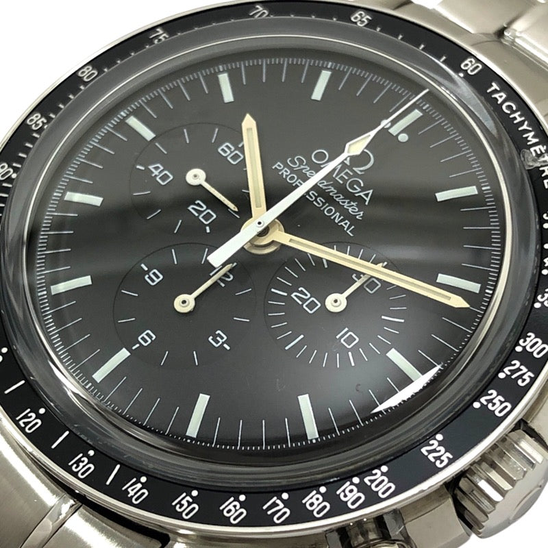 オメガ OMEGA スピードマスター ムーンウォッチ プロフェッショナル 3573.50 ブラック SS メンズ 腕時計
