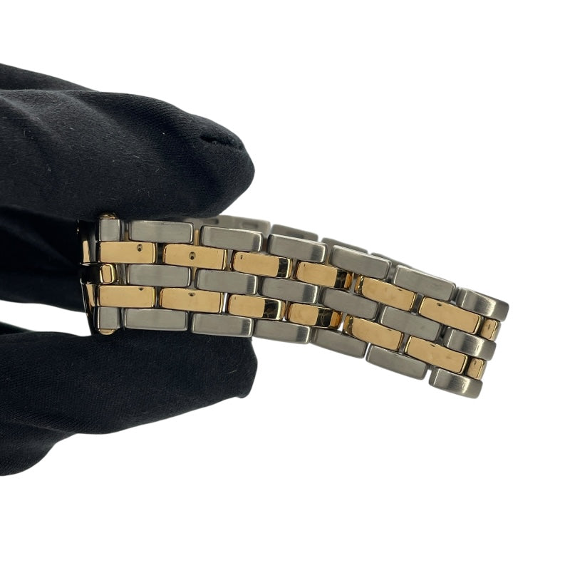 カルティエ Cartier パンテール ヴァンドーム LM 2ロウ 83084242 ホワイト K18YG/SS クオーツ レディース 腕時計