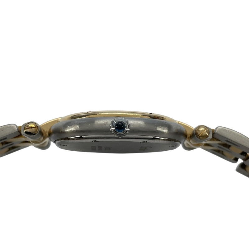 カルティエ Cartier パンテール ヴァンドーム LM 2ロウ 83084242 ホワイト K18YG/SS クオーツ レディース 腕時計