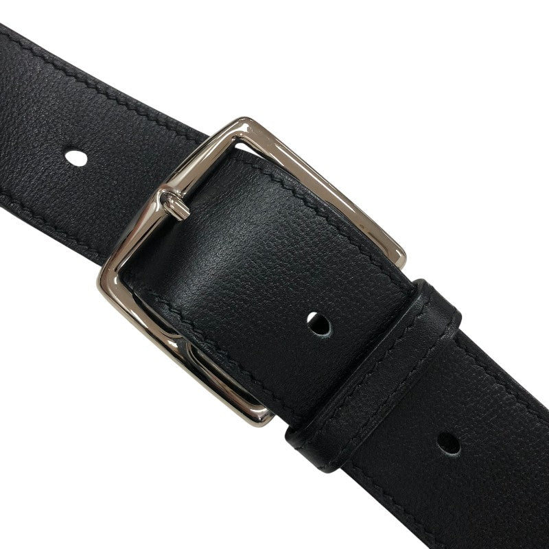 エルメス HERMES シティスライドPM ボディバッグ Z刻 ブラック/ネイビー シルバー金具 トワルダイナモテクニカル キャンバス メンズ ボディバッグ