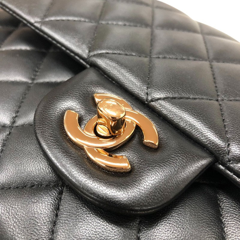 シャネル CHANEL マトラッセ25 A01112 ブラック ピンクゴールド金具 ラムスキン レディース ショルダーバッグ