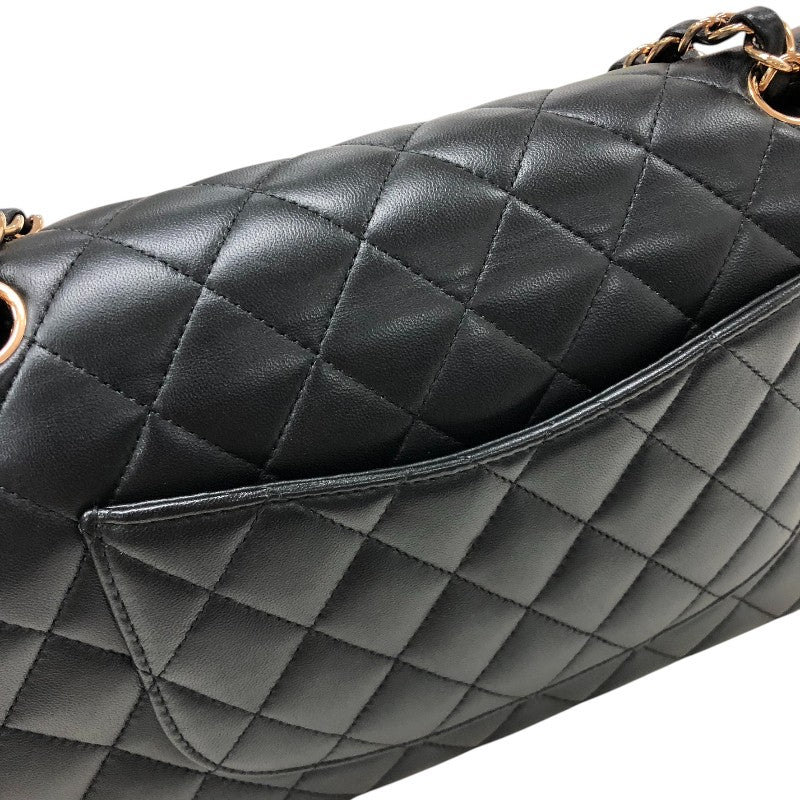 シャネル CHANEL マトラッセ25 A01112 ブラック ピンクゴールド金具 ラムスキン レディース ショルダーバッグ