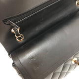 シャネル CHANEL マトラッセ25 A01112 ブラック ピンクゴールド金具 ラムスキン レディース ショルダーバッグ