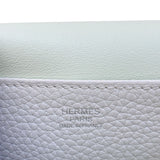 エルメス HERMES アルザン25ヴェルソ B刻（2023年製造） ニューホワイト・ヴェールフィズ　シルバー金具 トリヨン レディース ショルダーバッグ