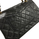 シャネル CHANEL マトラッセ25 A01112 ブラック ゴールド金具 ラムスキン レディース ショルダーバッグ