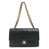シャネル CHANEL マトラッセ25 A01112 ブラック ゴールド金具 ラムスキン レディース ショルダーバッグ