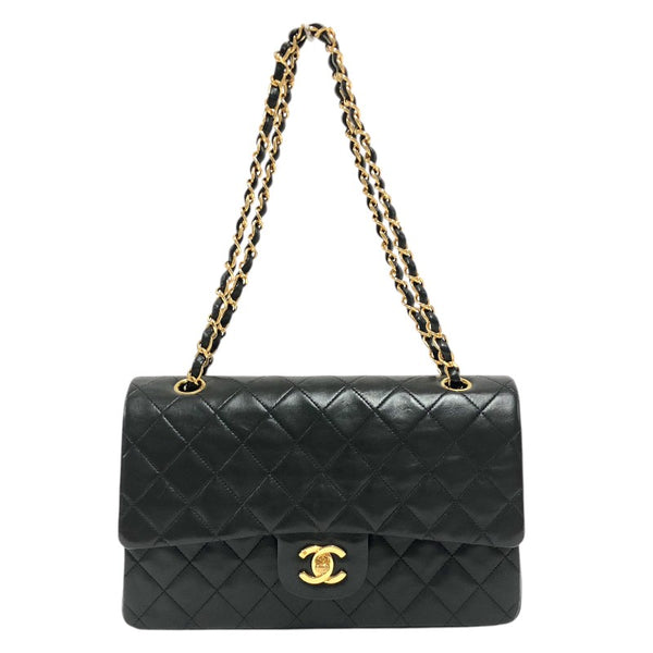 シャネル CHANEL マトラッセ25 A01112 ブラック ゴールド金具 ラムスキン レディース ショルダーバッグ