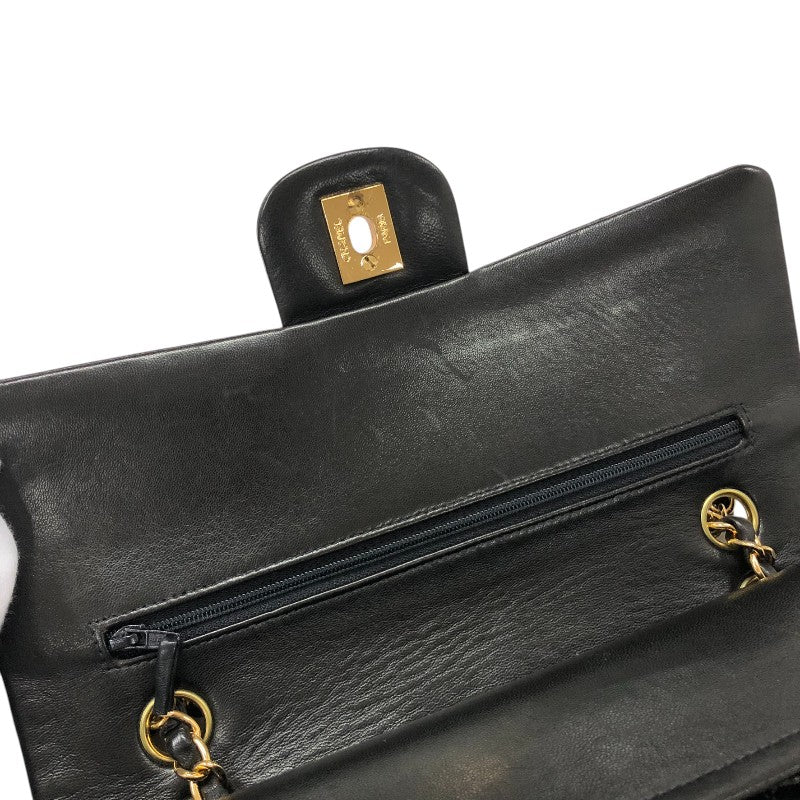シャネル CHANEL マトラッセ25 A01112 ブラック ゴールド金具 ラムスキン レディース ショルダーバッグ