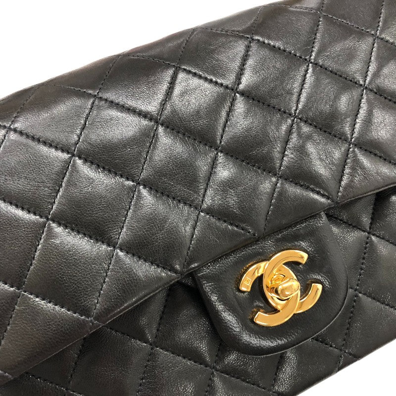 シャネル CHANEL マトラッセ25 A01112 ブラック ゴールド金具 ラムスキン レディース ショルダーバッグ