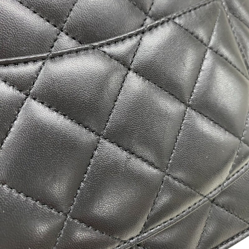 シャネル CHANEL マトラッセチェーン ウォレット A33814 23番台 ブラック ゴールド金具 ラムスキン レディース ショルダーバッグ