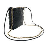 シャネル CHANEL CHANEL22 ミニバッグ AS3980 ブラック ゴールド金具 シャイニーカーフ レディース ショルダーバッグ
