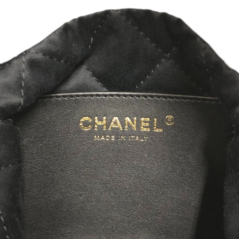 シャネル CHANEL CHANEL22 ミニバッグ AS3980 ブラック ゴールド金具 シャイニーカーフ レディース ショルダーバッグ