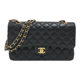 シャネル CHANEL マトラッセ25 A01112 ブラック ゴールド金具 キャビアスキン レディース ショルダーバッグ