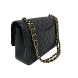 シャネル CHANEL マトラッセ25 A01112 ブラック ゴールド金具 キャビアスキン レディース ショルダーバッグ
