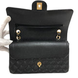 シャネル CHANEL マトラッセ25 A01112 ブラック ゴールド金具 キャビアスキン レディース ショルダーバッグ