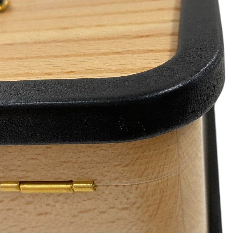 シャネル CHANEL ビーチウッド ラージバニティバッグ AS2927 ベージュ ゴールド金具 ウッド ラム レディース ショルダーバッグ