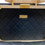 シャネル CHANEL ビーチウッド ラージバニティバッグ AS2927 ベージュ ゴールド金具 ウッド ラム レディース ショルダーバッグ